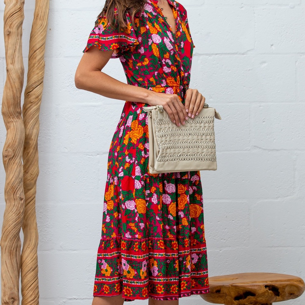 Floral MIDI Dress
